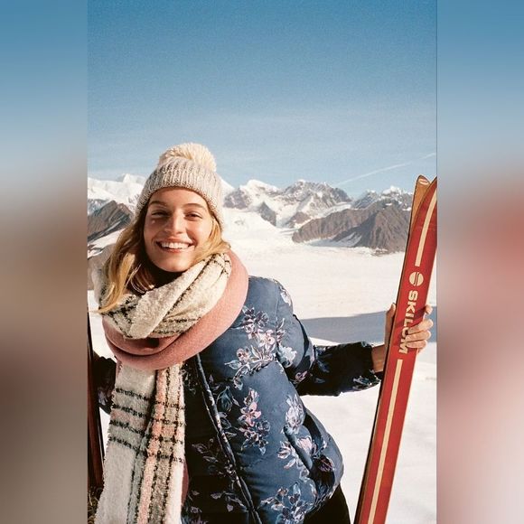 ANTHROPOLOGIE ett:twa Floral Puffer‎ Coat Size XS - Picture 11 of 11